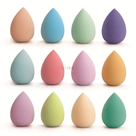 The beauty egg is super soft and doesn't absorb powder. It can be used both dry and wet The beauty egg is super soft and doesn't absorb powder. It can be used both dry and wet